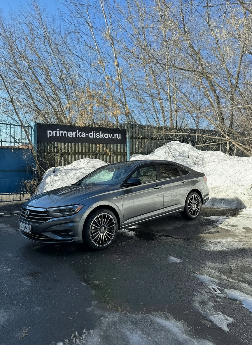 Примерка дисков на VOLKSWAGEN Jetta VII Sedan 2018-2026