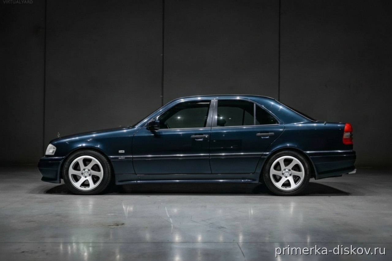 Примерка дисков на MERCEDES C-Klasse