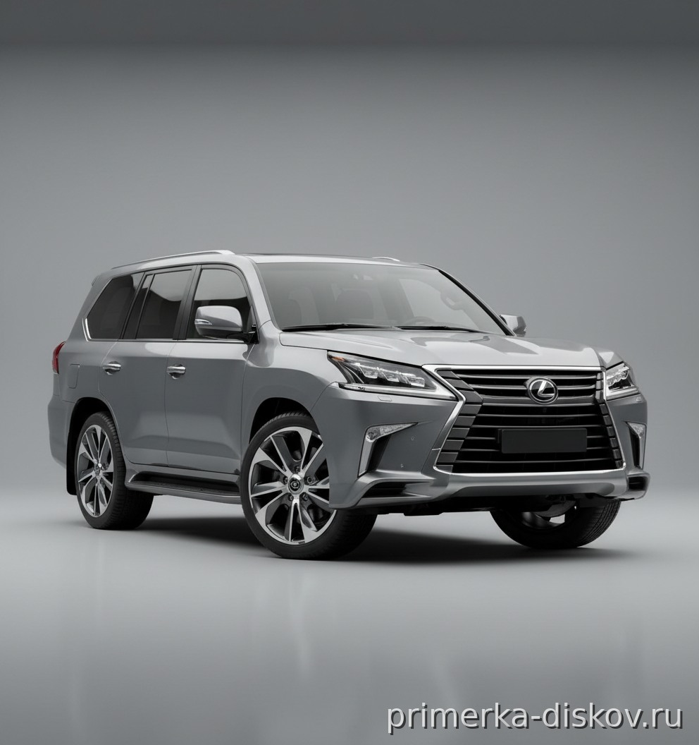 Примерка дисков на LEXUS LX III/Restyling2 (J200) SUV 2015-2022