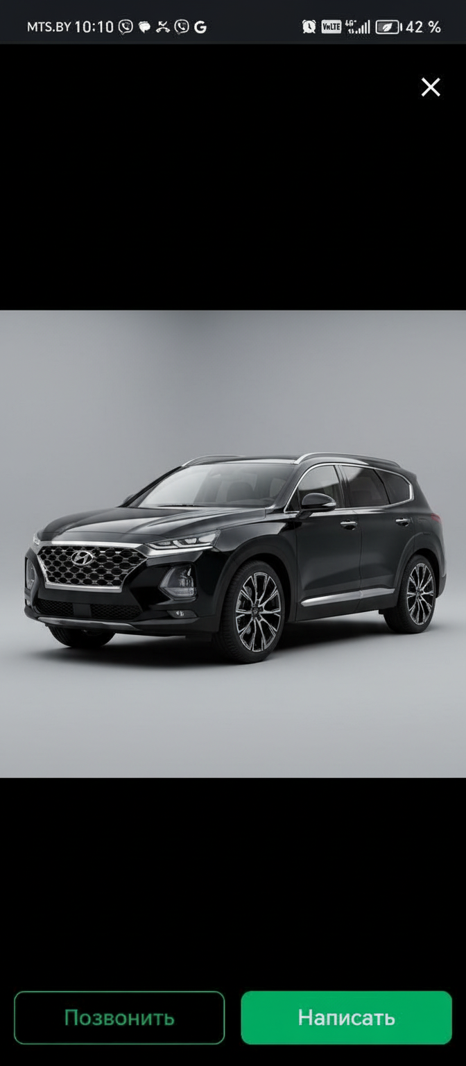 Примерка дисков на HYUNDAI Santa Fe IV (TM) 2018-2021