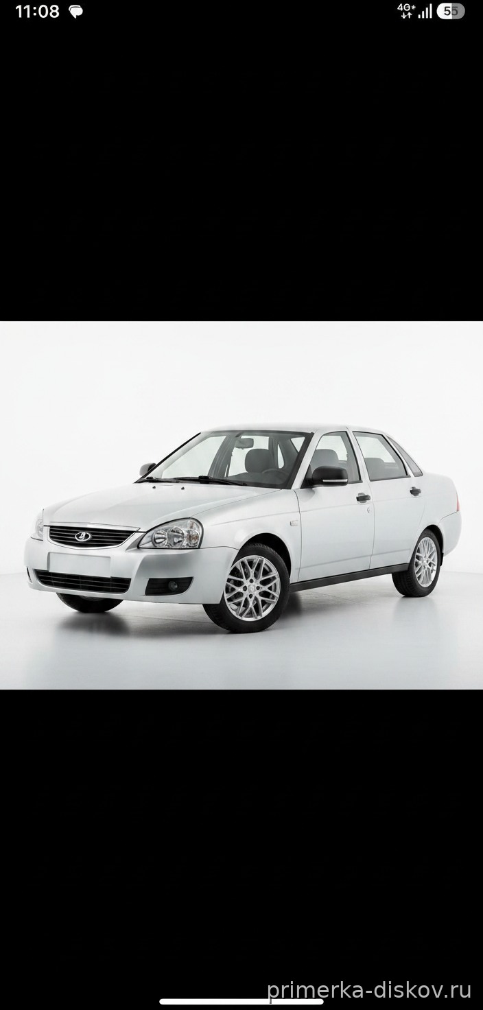 Примерка дисков на LADA (ВАЗ) Priora