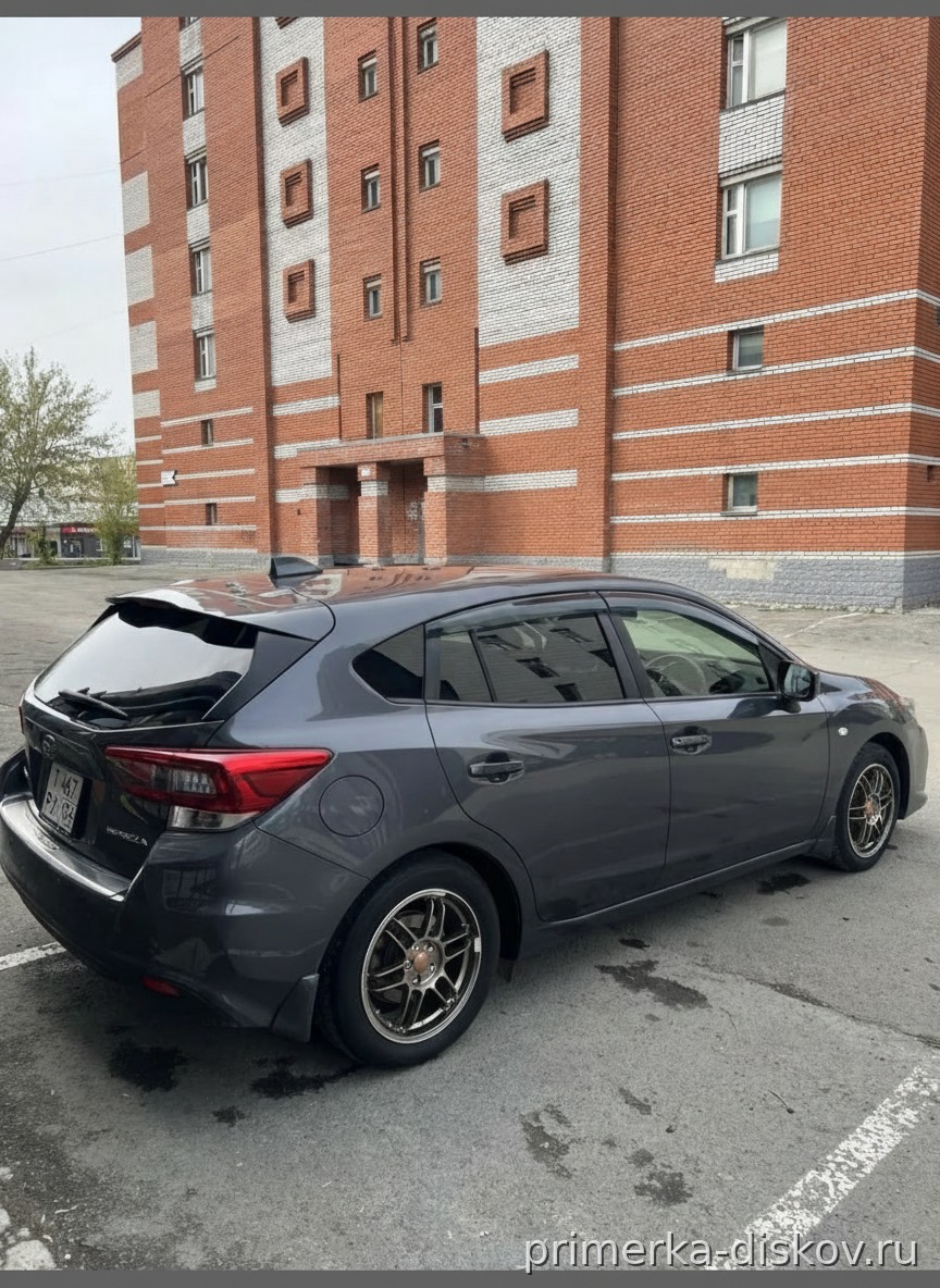 Примерка дисков на SUBARU Impreza V (GT) Hatchback 2016-2023
