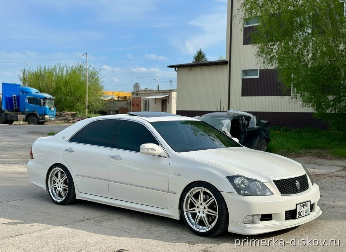 Примерка дисков на TOYOTA Crown