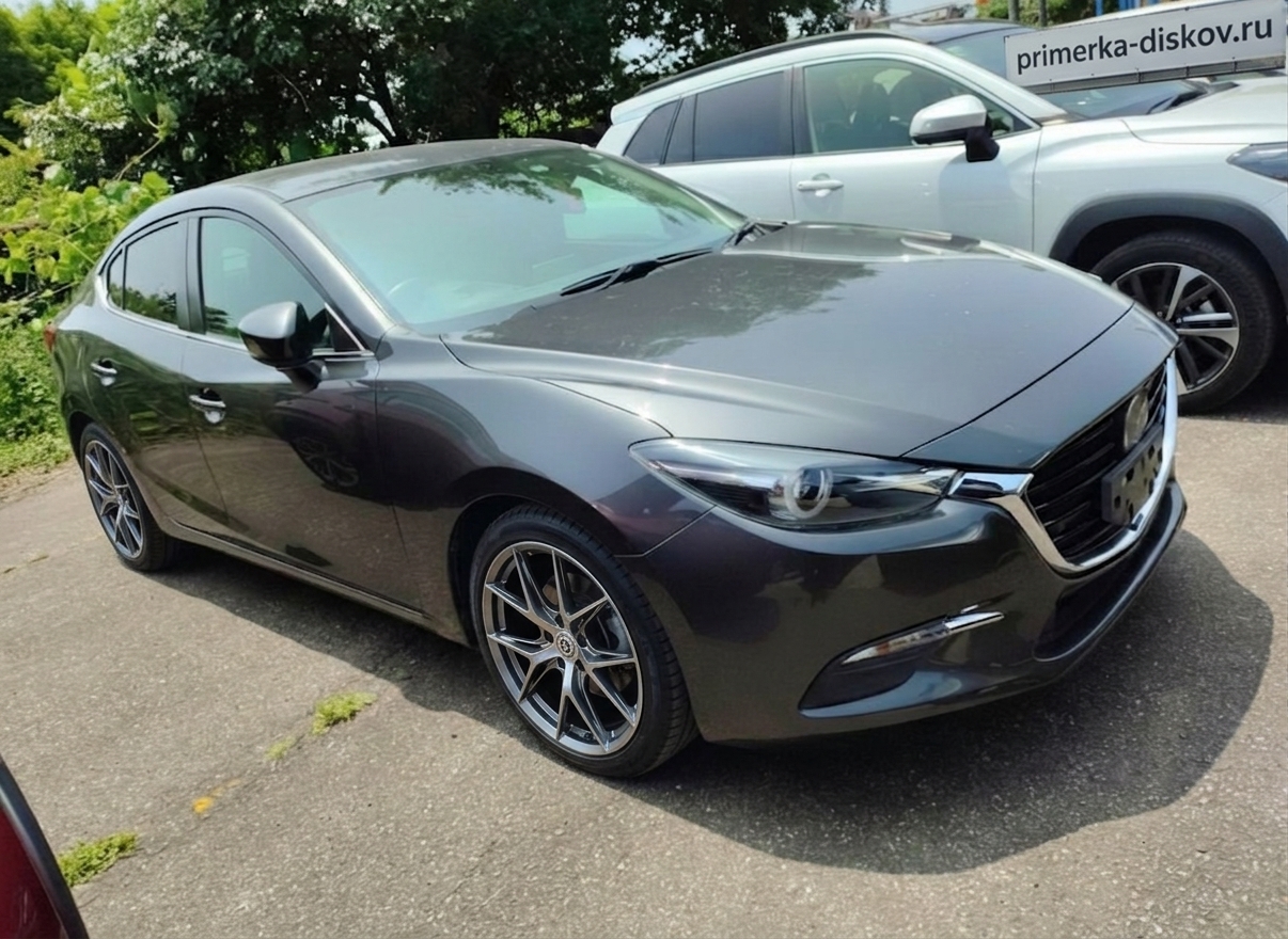 Примерка дисков на MAZDA 3 BM Sedan 2013-2019