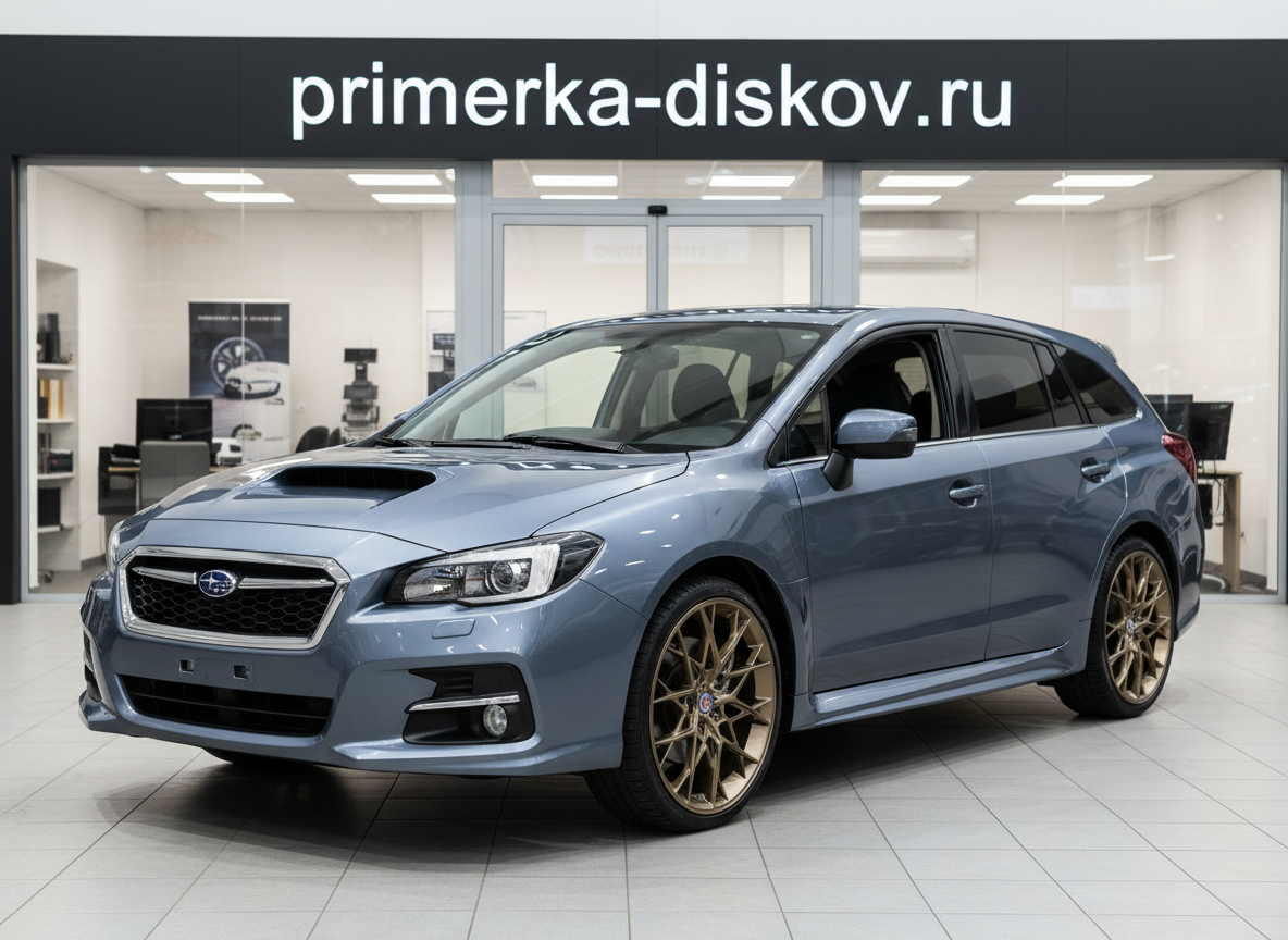 Примерка дисков на SUBARU Levorg I Wagon 2014-2020