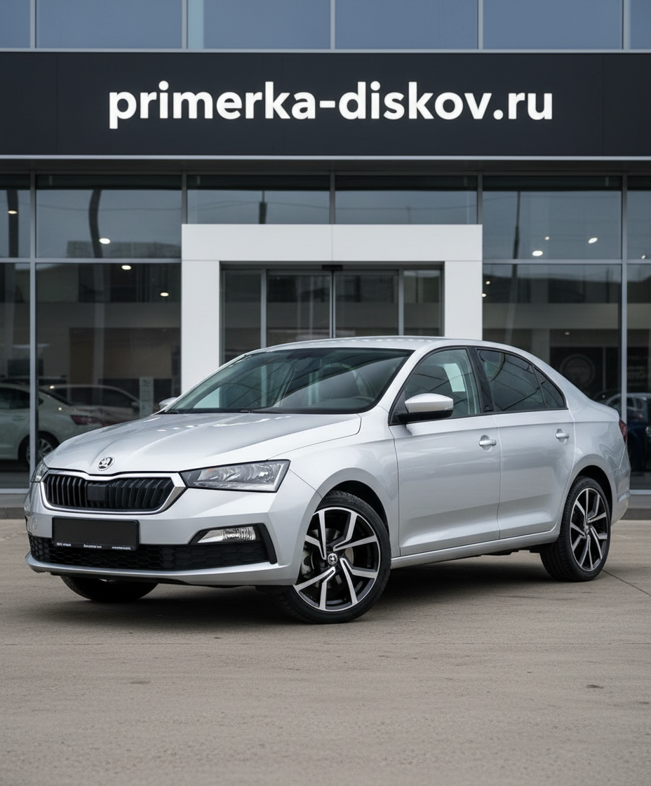 Примерка дисков на SKODA Rapid II Liftback 2020-2023