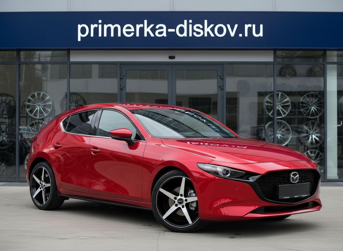 Примерка дисков на MAZDA 3