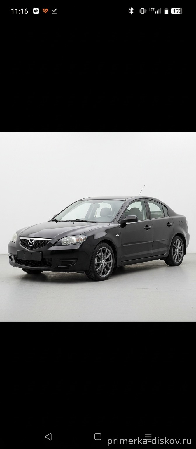 Примерка дисков на MAZDA 3