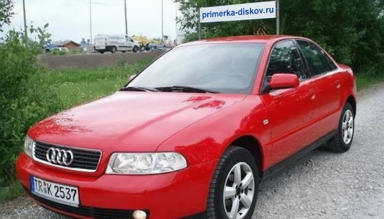 Примерка дисков на AUDI A4 I (B5) Sedan 1995-2001