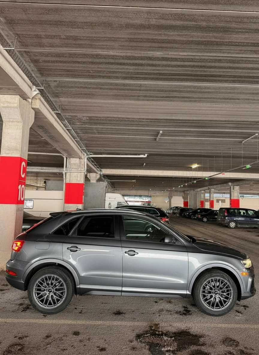 Примерка дисков на AUDI Q3 I (8U) SUV 2011-2018
