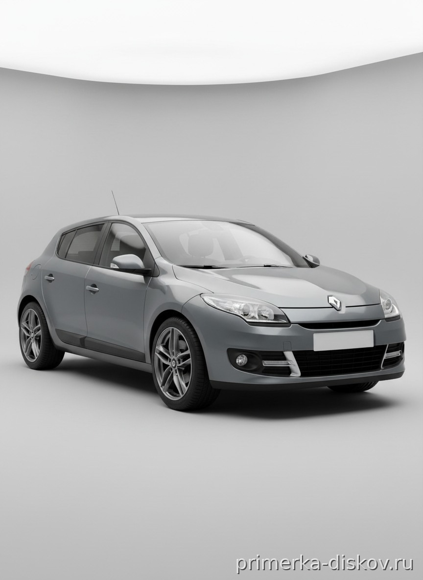 Примерка дисков на RENAULT Megane