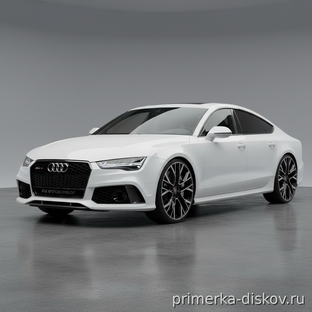 Примерка дисков на AUDI RS7 I (4G) Sportback 2013-2018