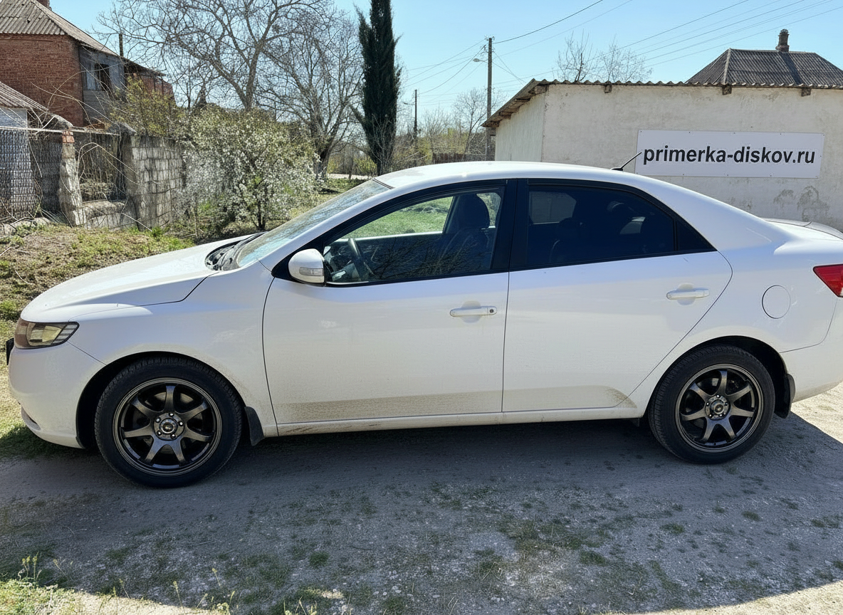 Примерка дисков на KIA Cerato TD Sedan 2009-2013
