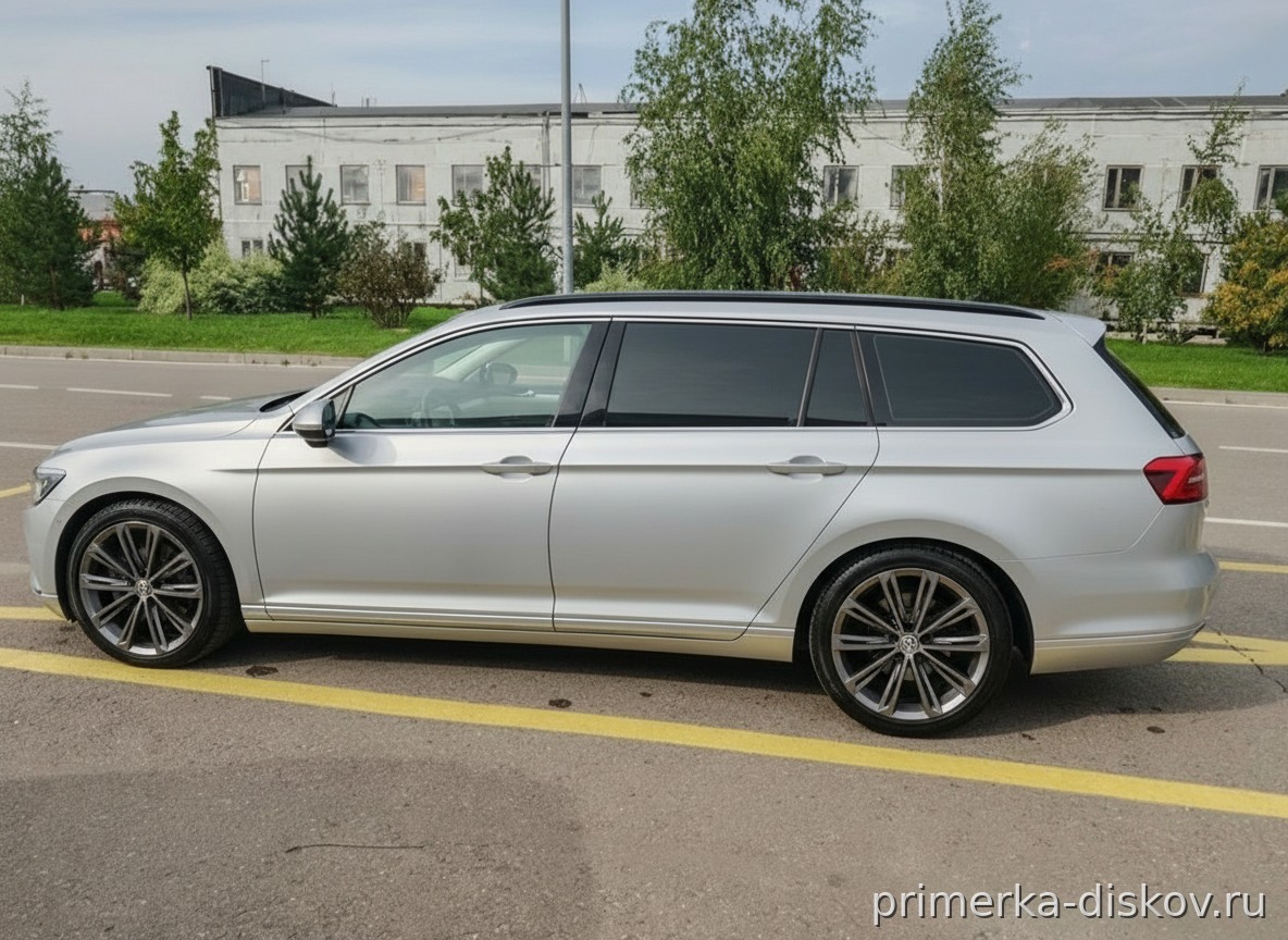 Примерка дисков на VOLKSWAGEN Passat B8 Wagon 2015-2020