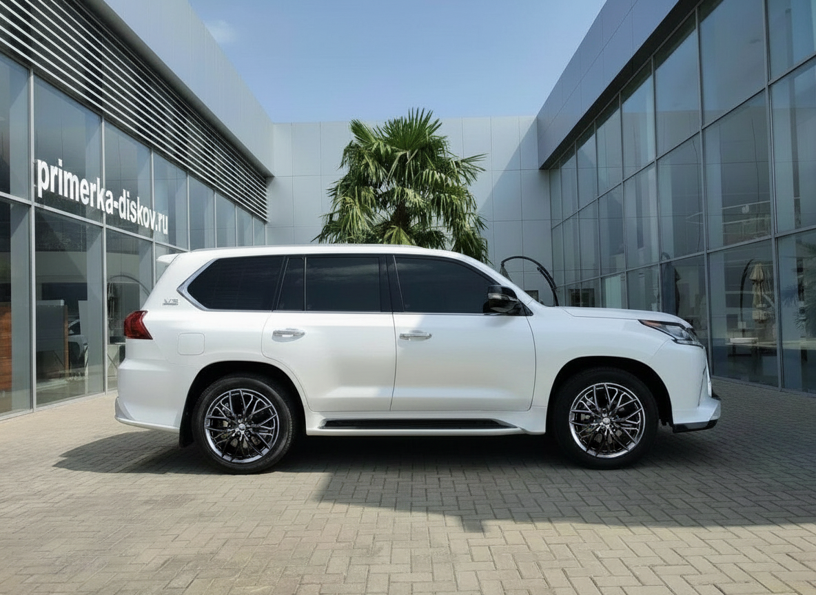 Примерка дисков на LEXUS LX III/Restyling2 (J200) SUV 2015-2022