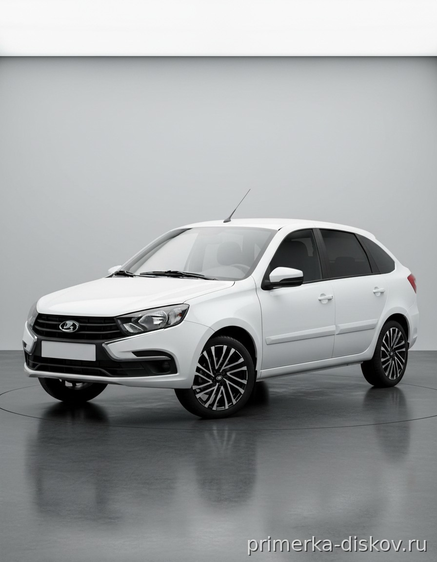 Примерка дисков на LADA (ВАЗ) Granta LB Liftback 2018-2026