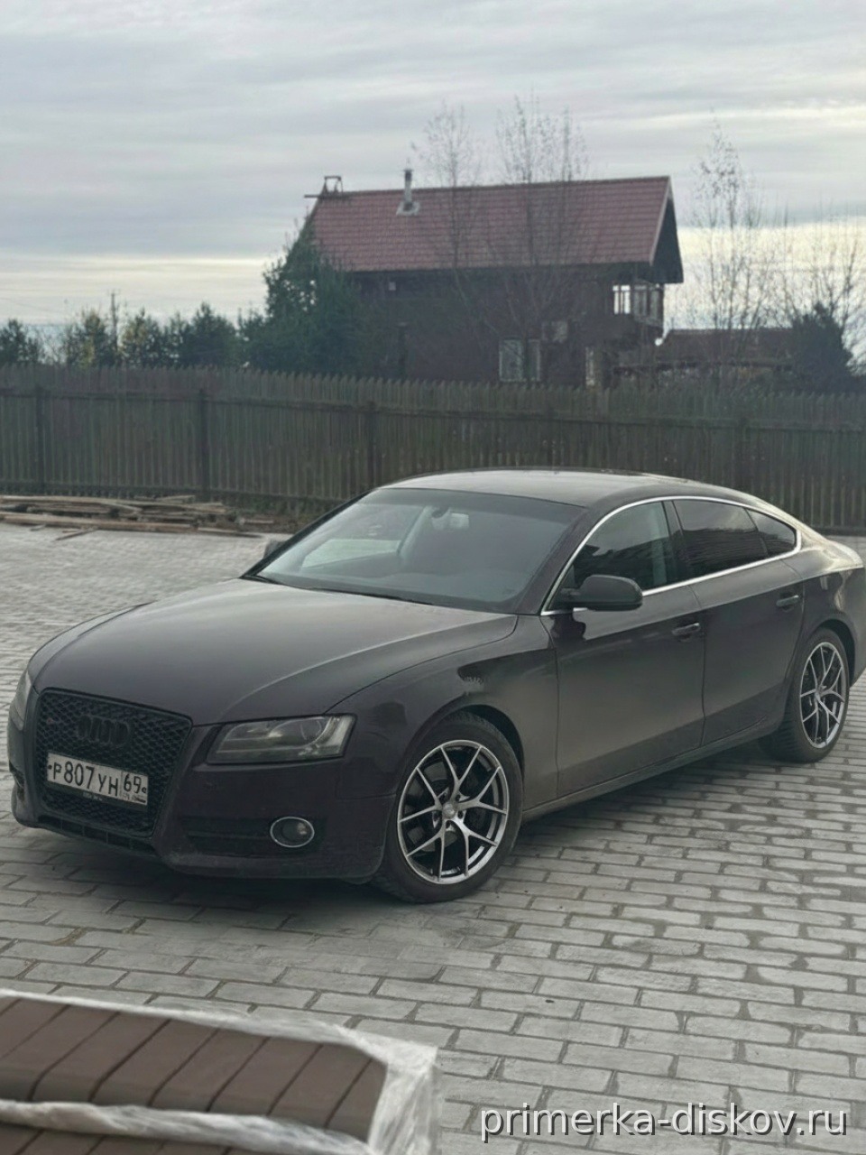 Примерка дисков на AUDI A5