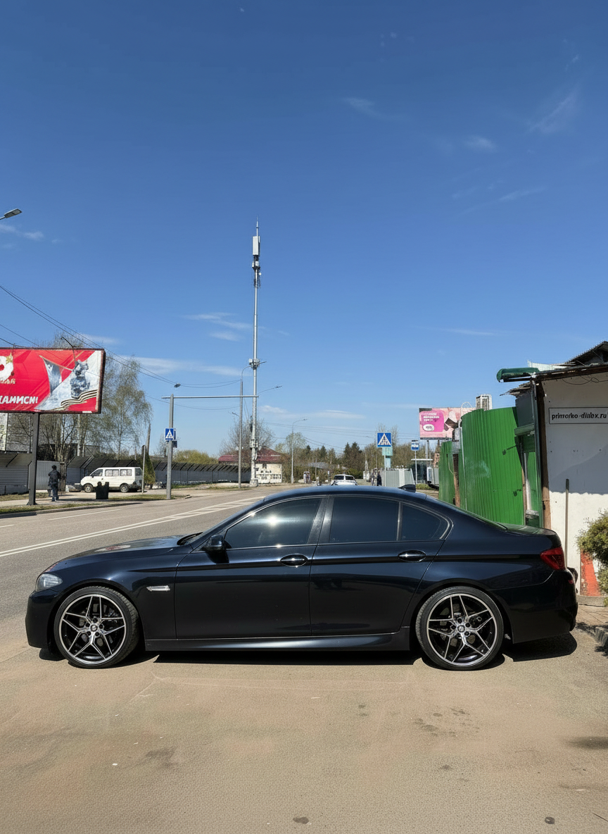 Примерка дисков на BMW 5-series F10 Sedan 2010-2017