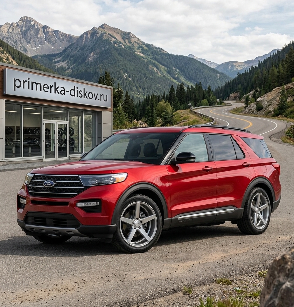 Примерка дисков на FORD Explorer VI (U625) SUV 2019-2026
