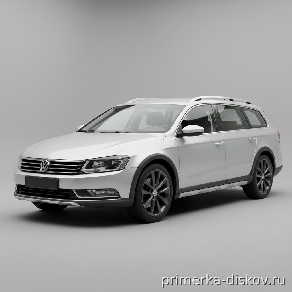 Примерка дисков на VOLKSWAGEN Passat B7 Wagon 2010-2015