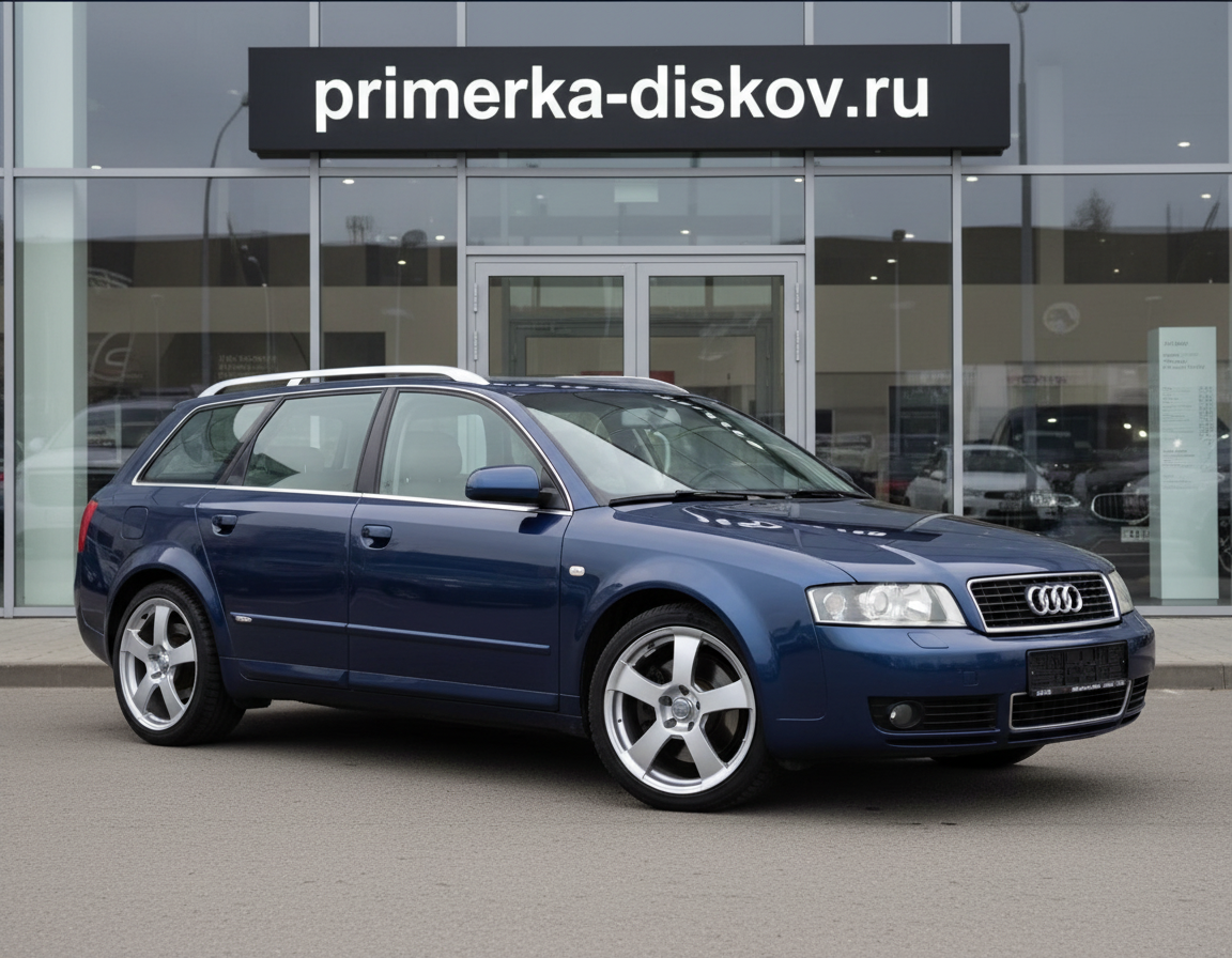Примерка дисков на AUDI A4 II (B6) Avant 2001-2004