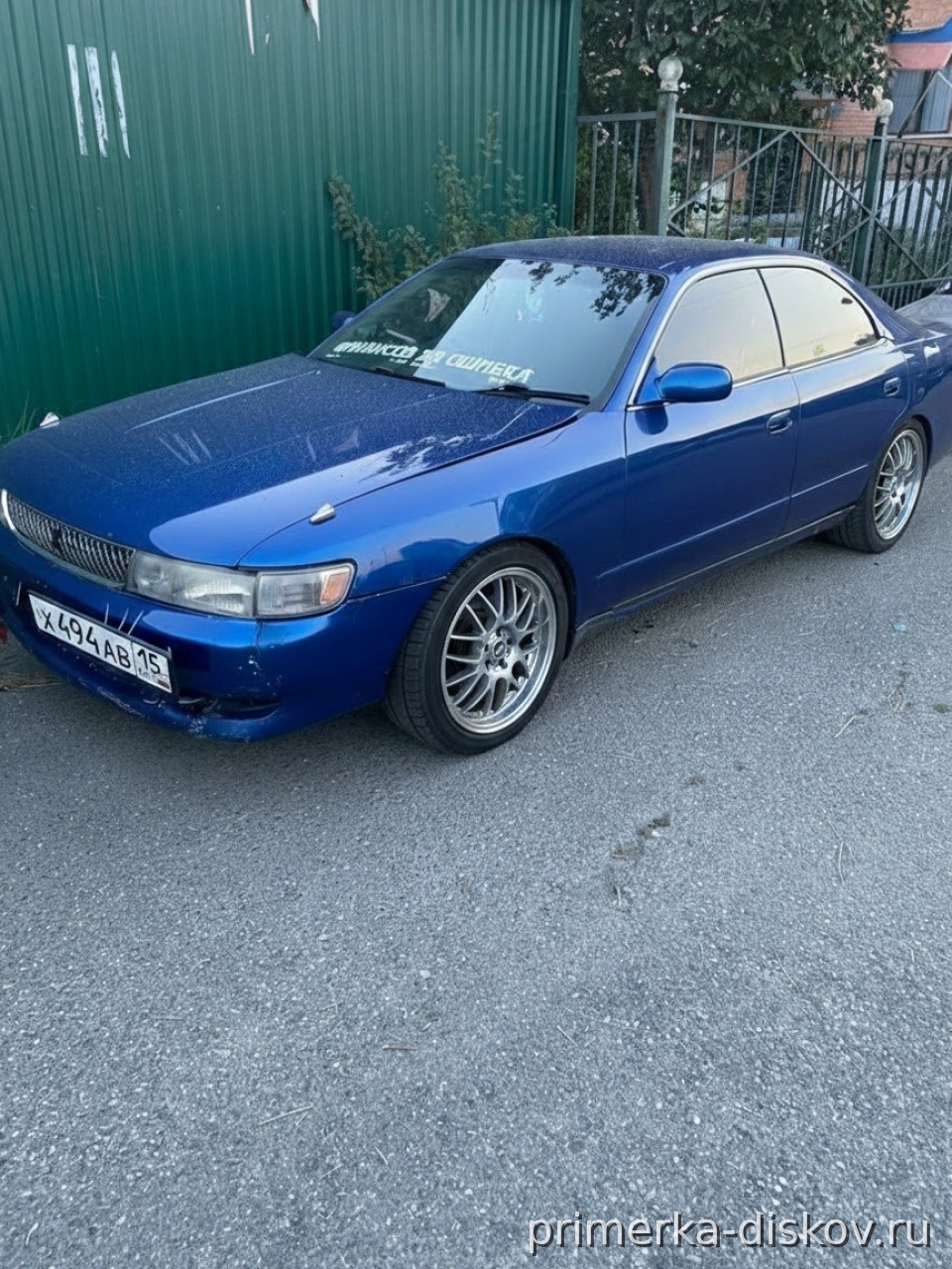 Примерка дисков на TOYOTA Chaser VI (X100) Sedan 1996-2001