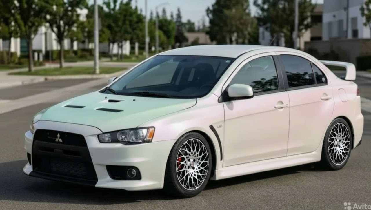 Примерка дисков на MITSUBISHI Lancer Evolution CZ0 Sedan 2008-2017