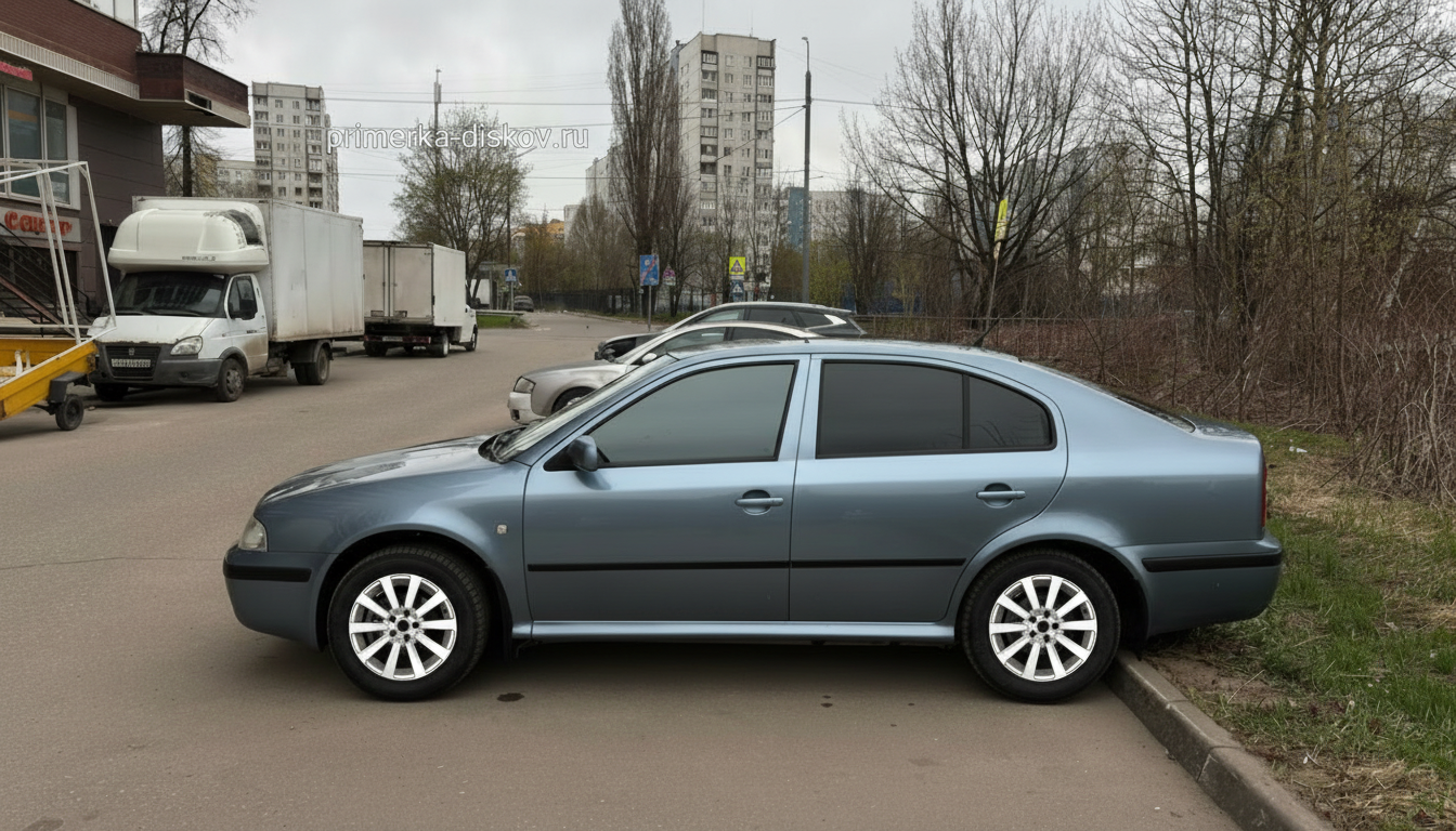 Примерка дисков на SKODA Octavia I (A4) Liftback 1996-2004