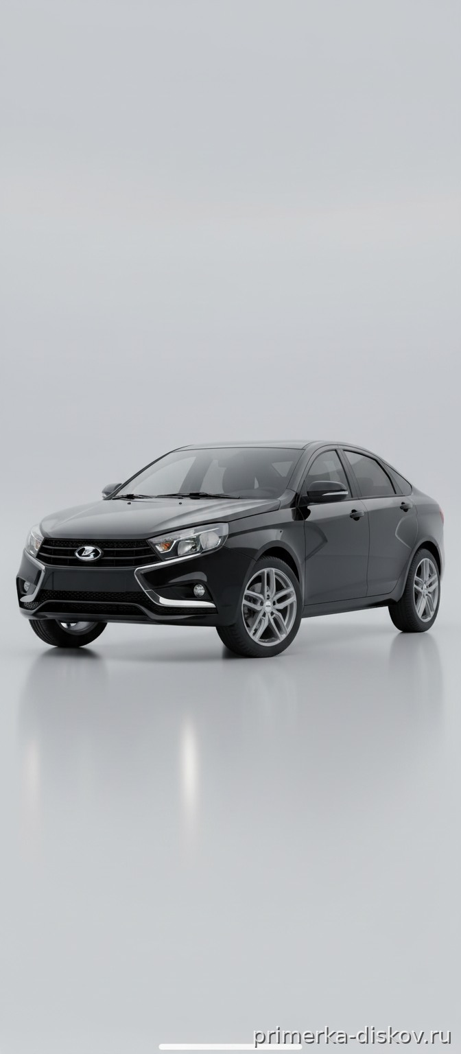 Примерка дисков на LADA (ВАЗ) Vesta