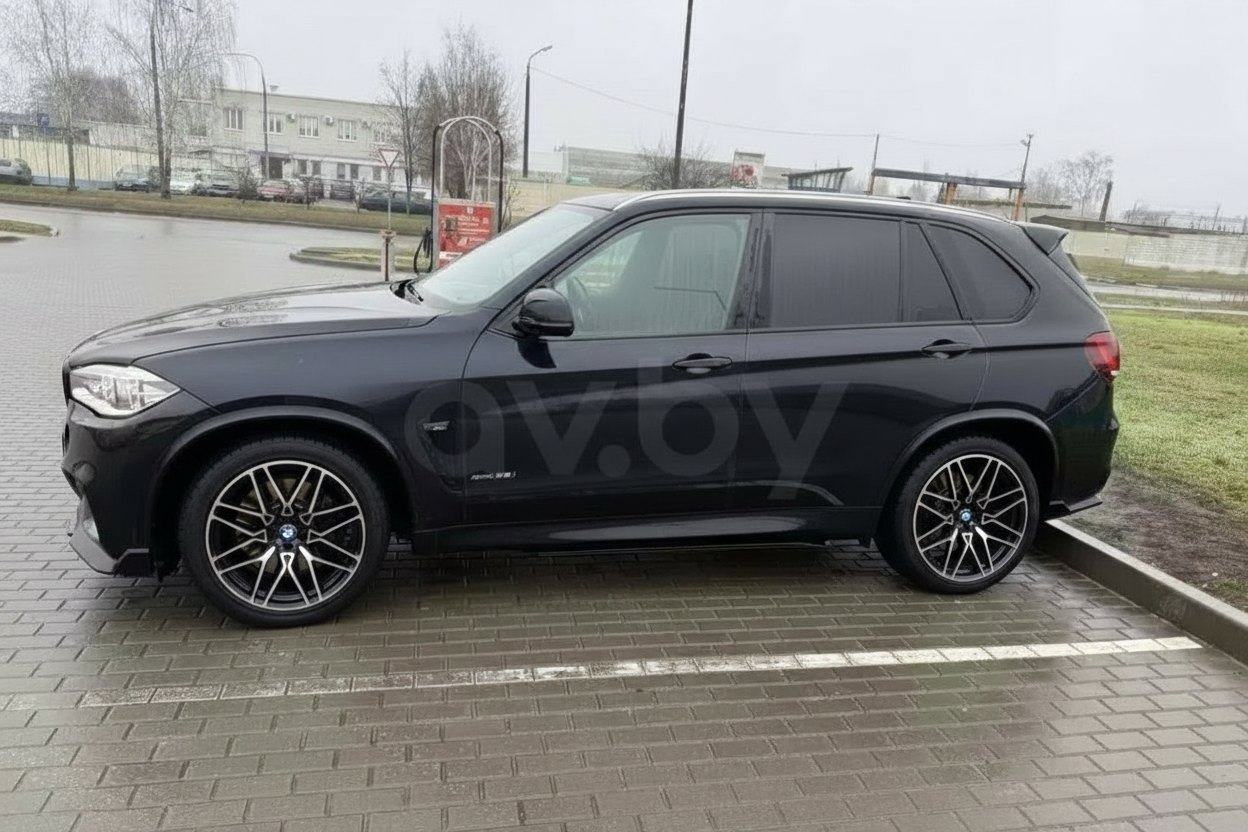 Примерка дисков на BMW X5 F15 2013-2018