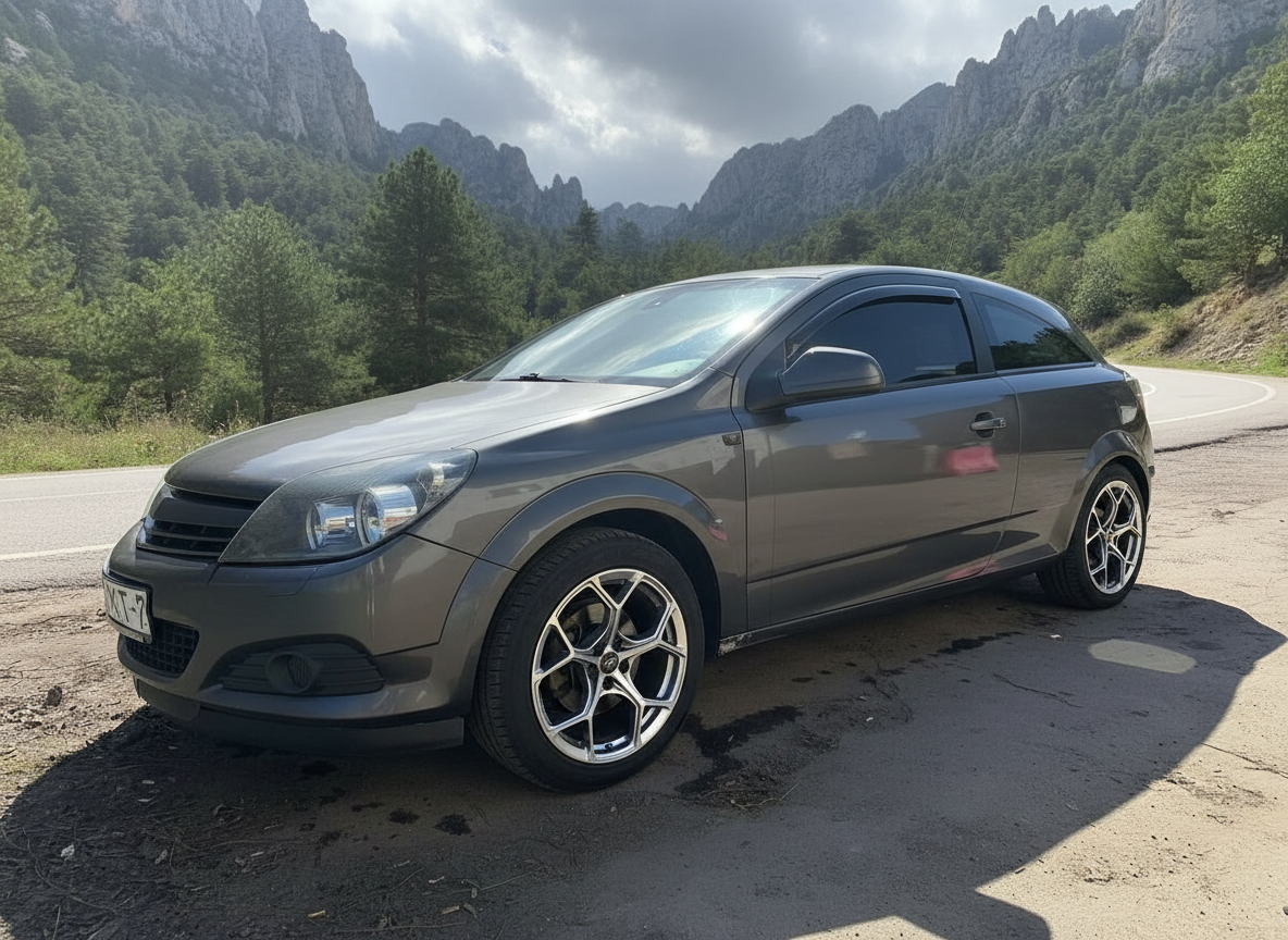 Примерка дисков на OPEL Astra H