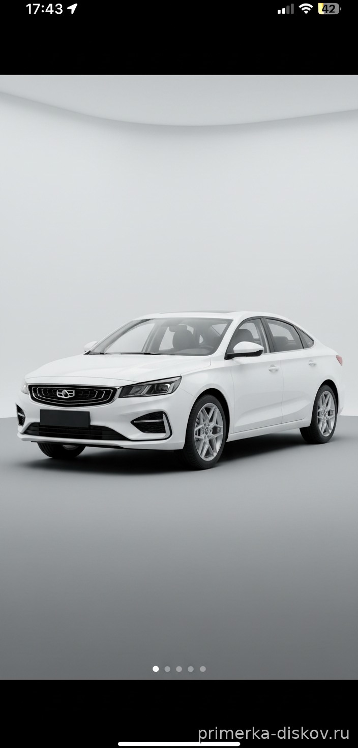 Примерка дисков на GEELY Emgrand