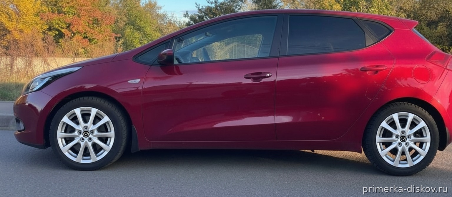 Примерка дисков на KIA Ceed II (JD) Hatchback 2012-2018