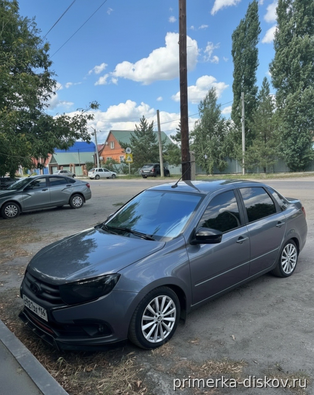 Примерка дисков на LADA (ВАЗ) Granta SE Sedan 2018-2026