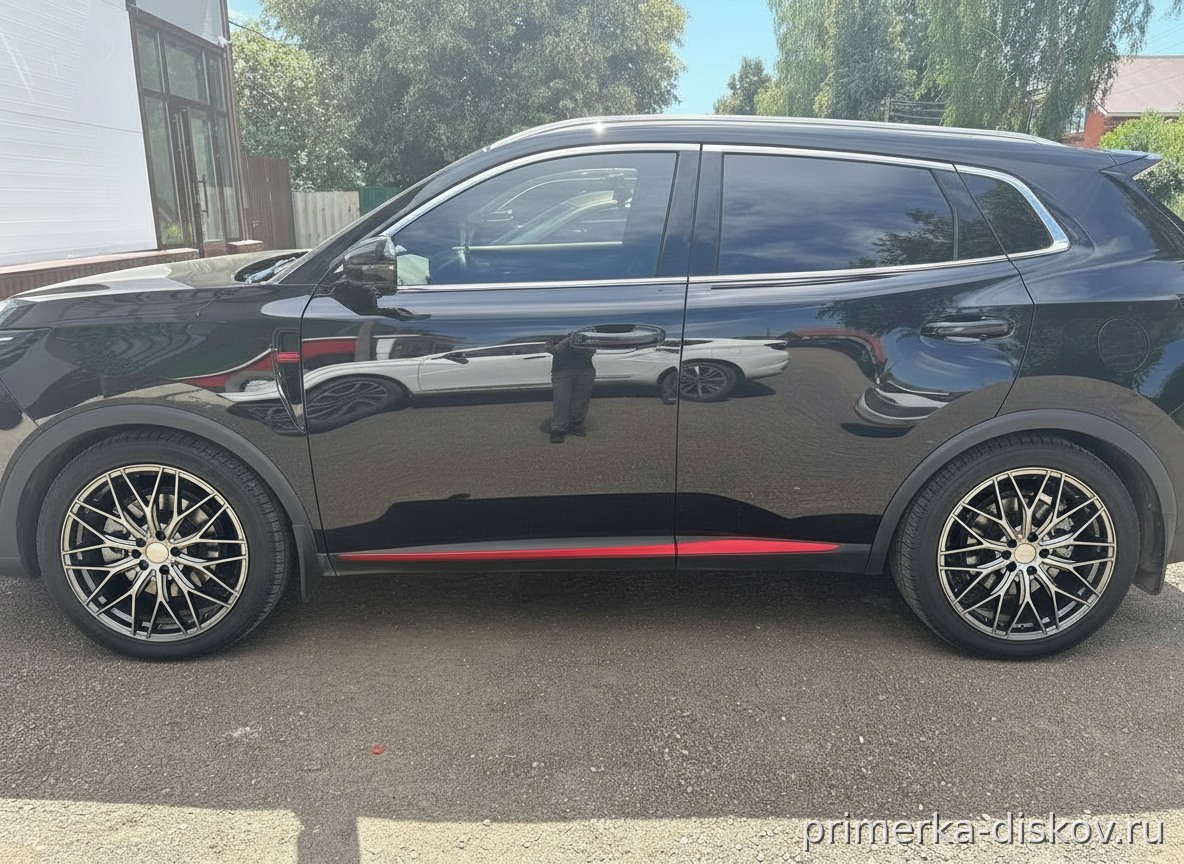 Примерка дисков на MG HS SUV 2018-2026