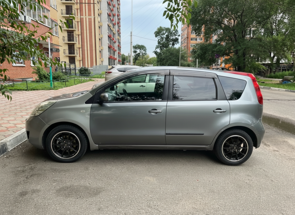 Примерка дисков на NISSAN Note I (E11) Hatchback 2005-2014