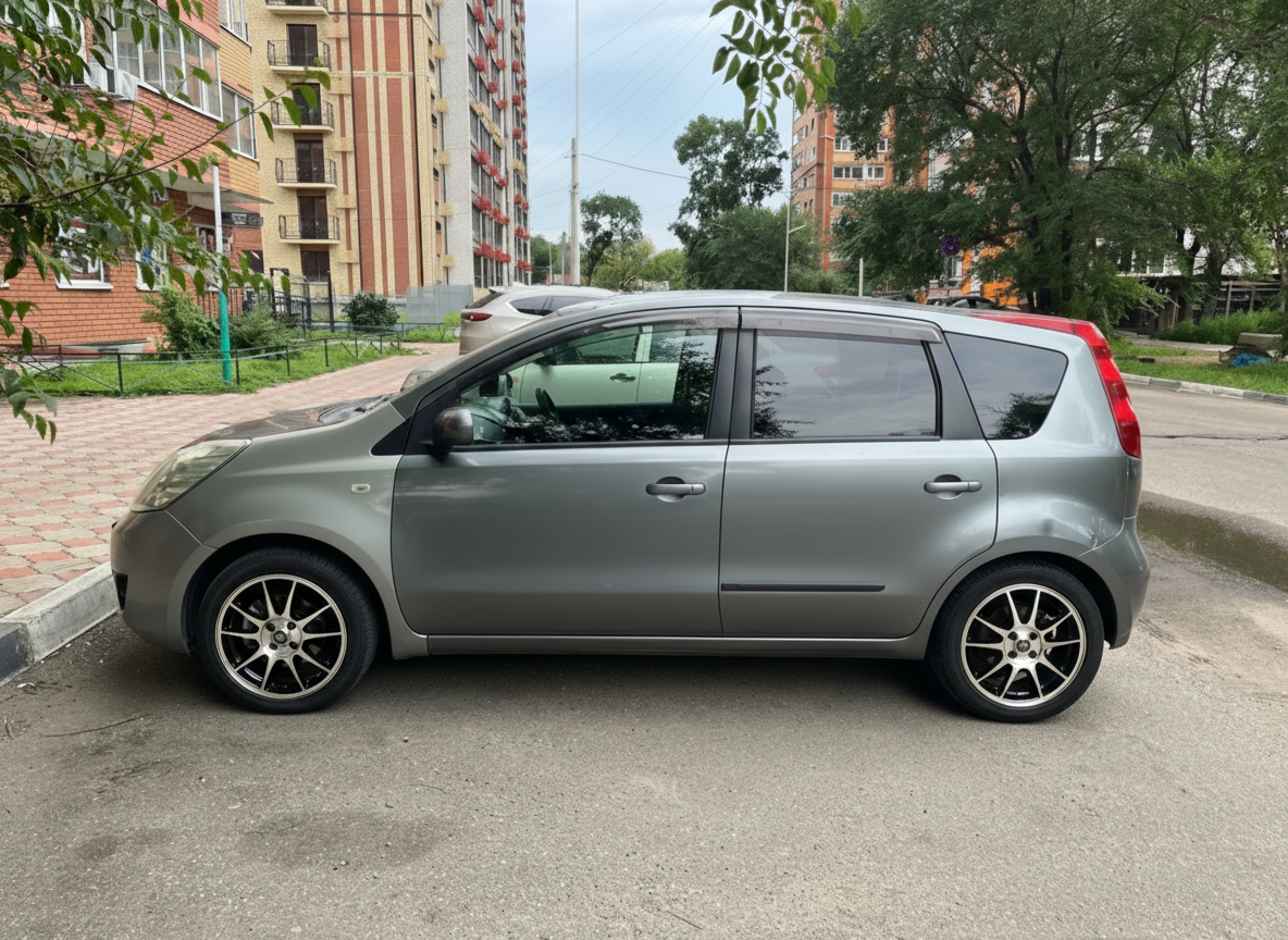 Примерка дисков на NISSAN Note I (E11) Hatchback 2005-2014