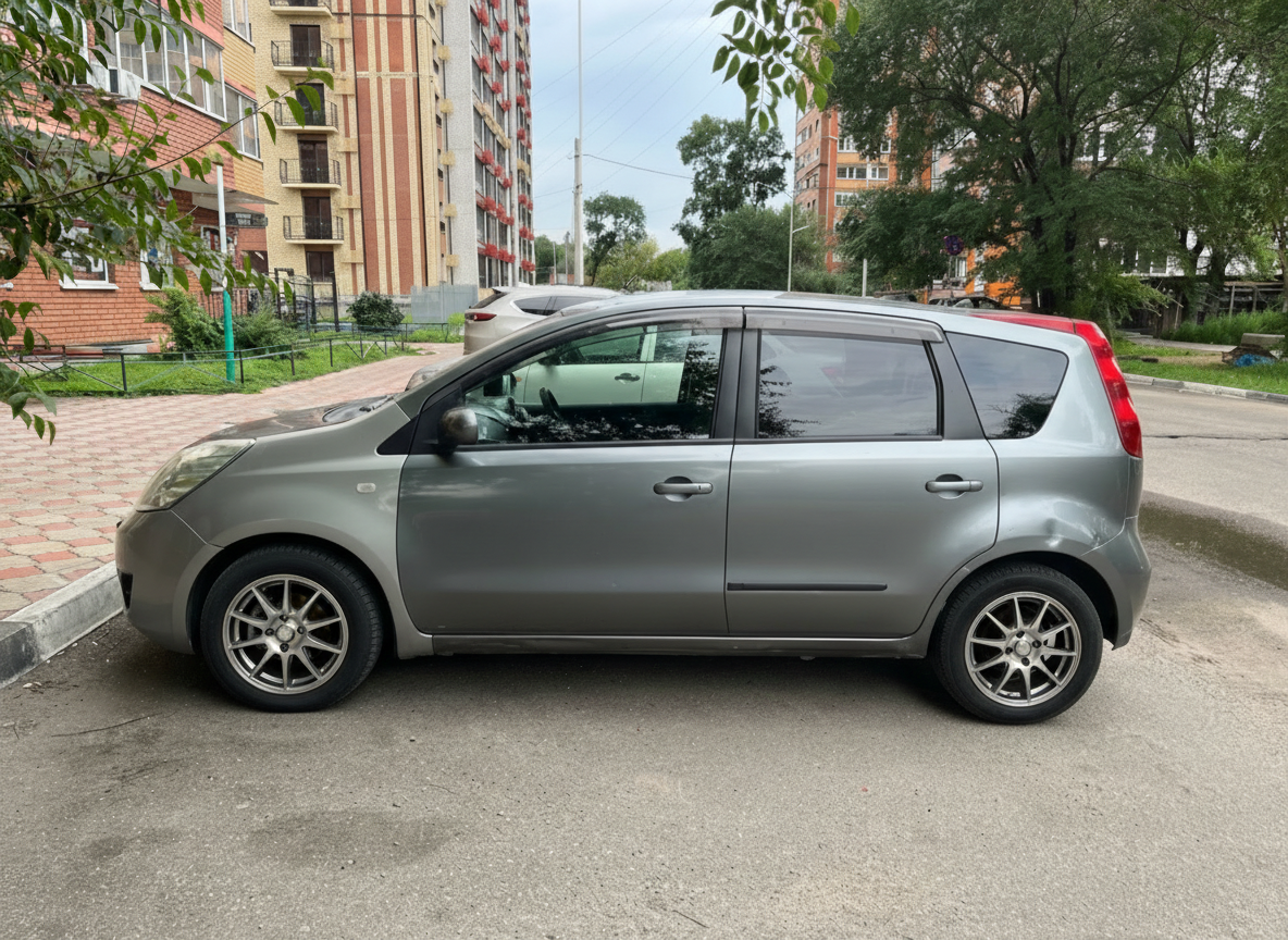 Примерка дисков на NISSAN Note I (E11) Hatchback 2005-2014
