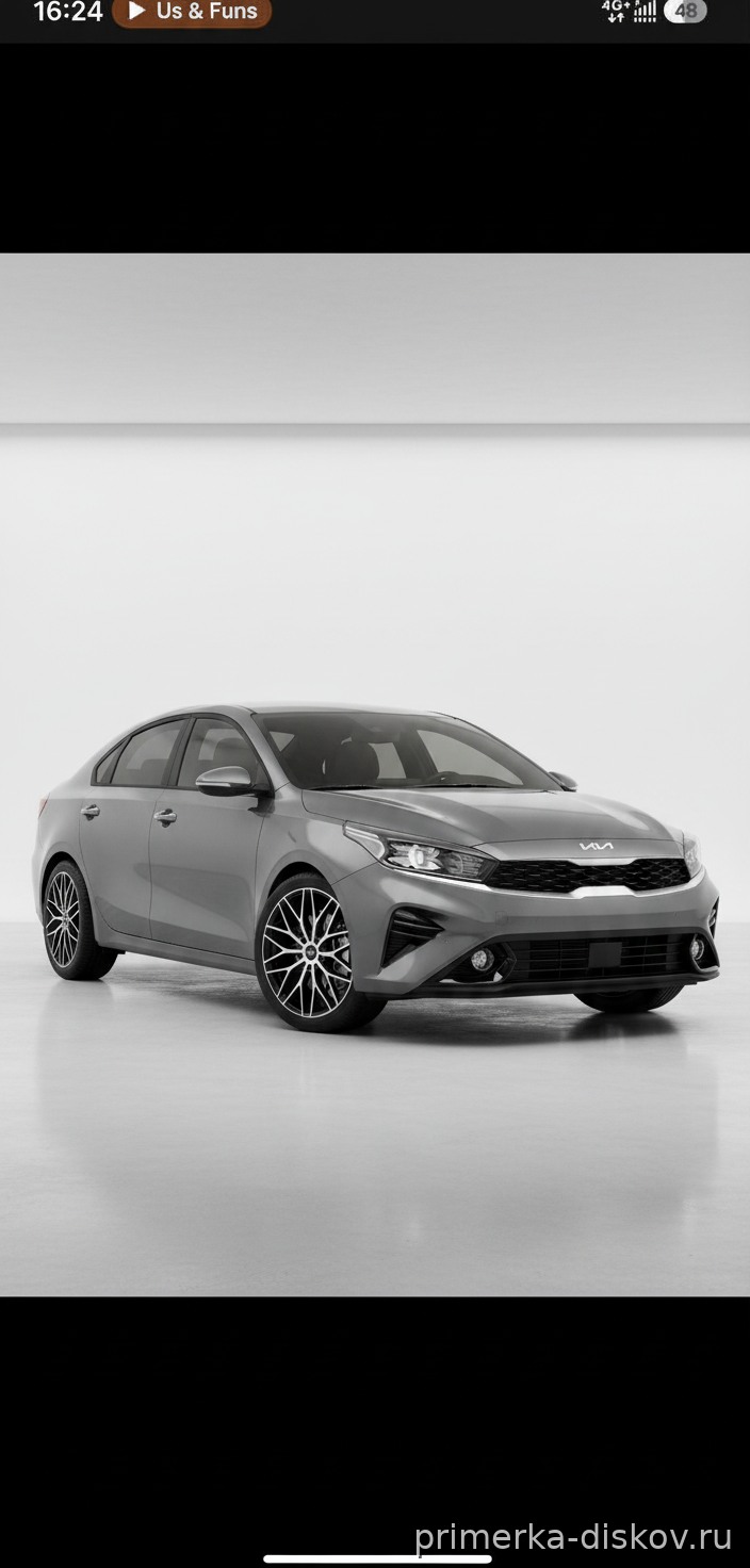 Примерка дисков на KIA K3 II Sedan (CHN) 2019-2026