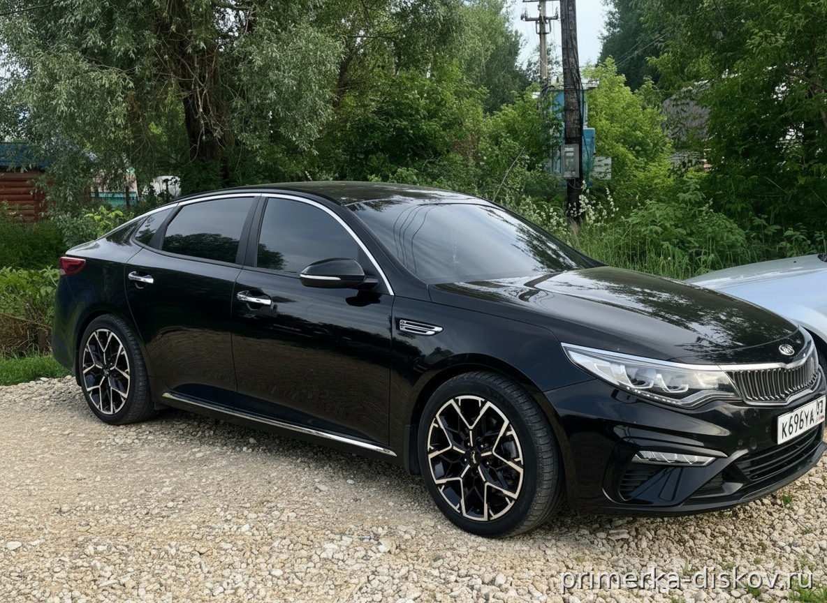 Примерка дисков на KIA Optima JF 2016-2020