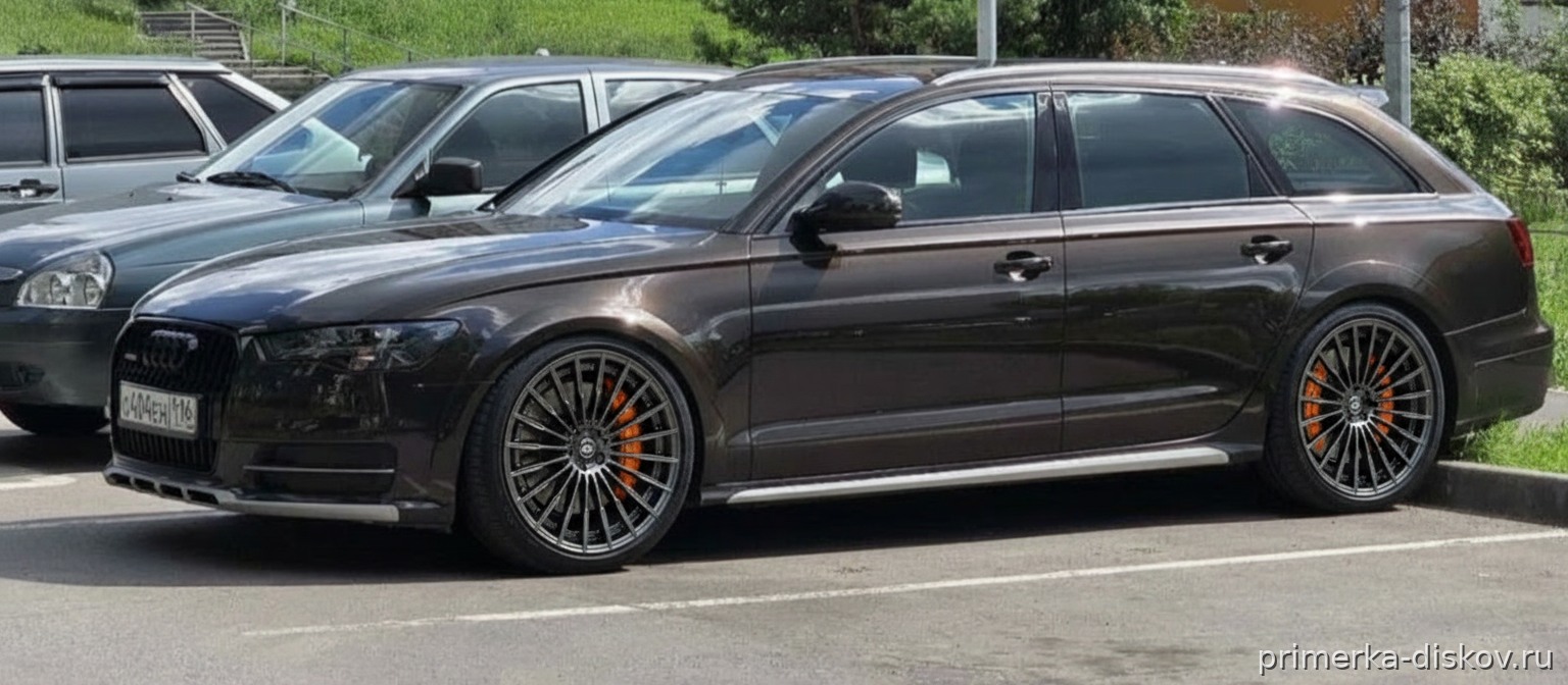 Примерка дисков на AUDI A6 IV (C7) Avant 2011-2018