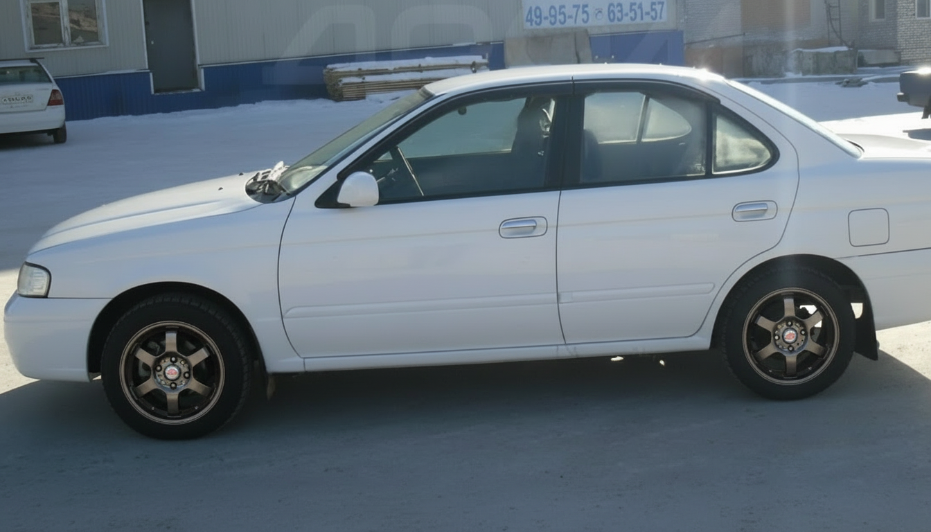 Примерка дисков на NISSAN Sentra B15 2000-2007