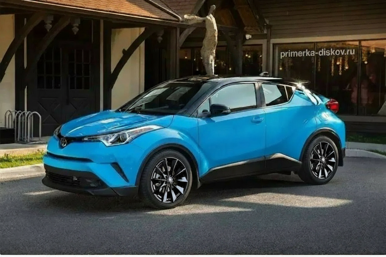 Примерка дисков на TOYOTA C-HR I SUV 2016-2024