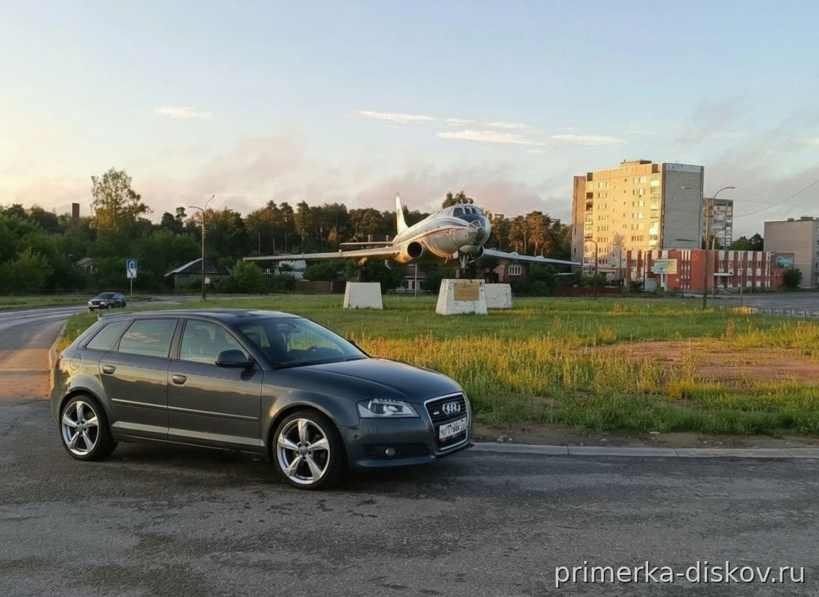 Примерка дисков на AUDI A3 II (8P) Hatchback 3d 2003-2012