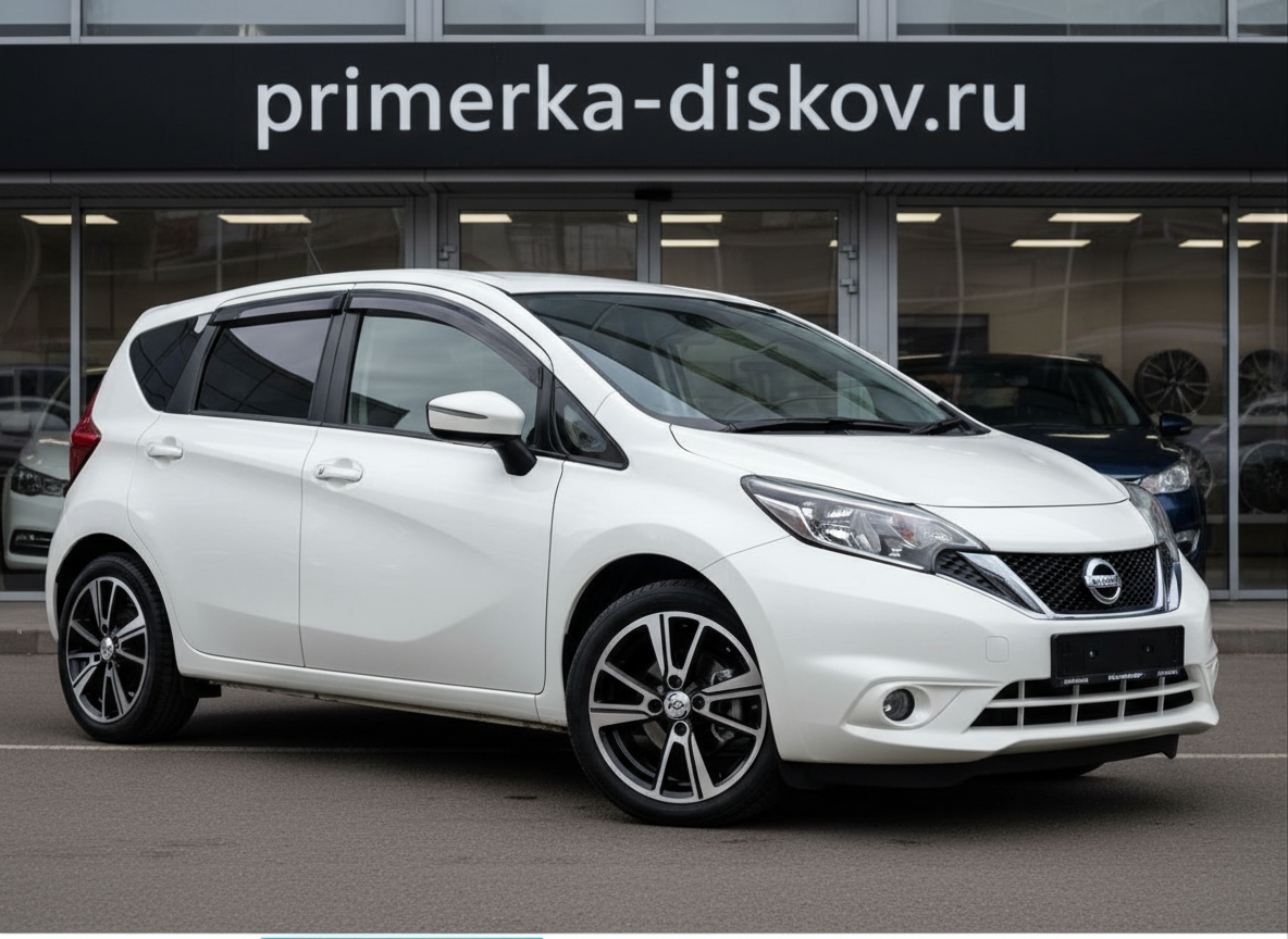 Примерка дисков на NISSAN Note