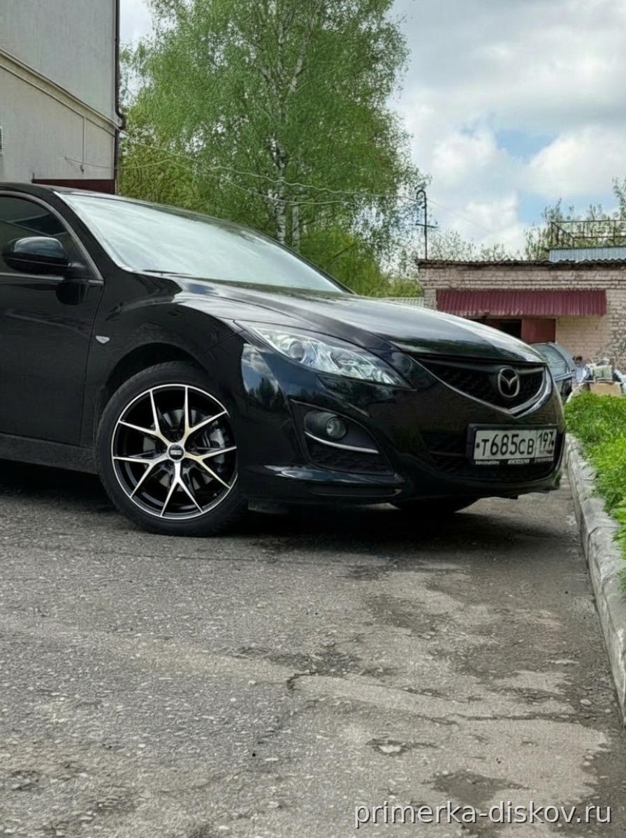 Примерка дисков на MAZDA 6