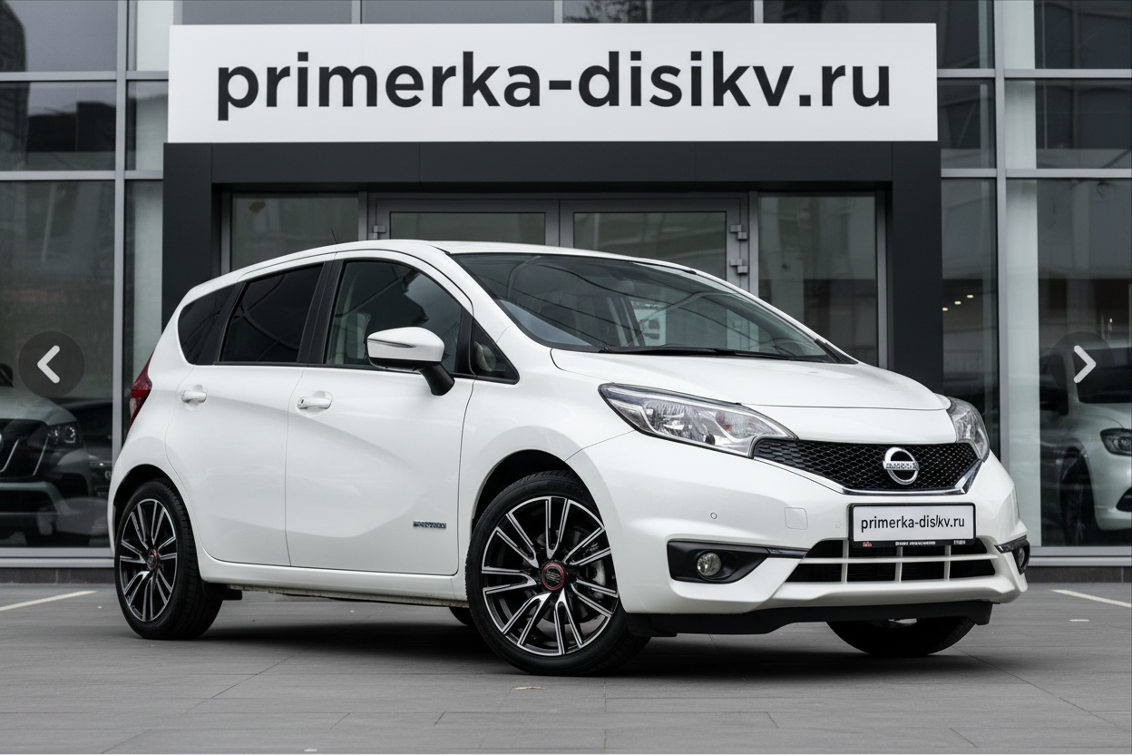 Примерка дисков на NISSAN Note