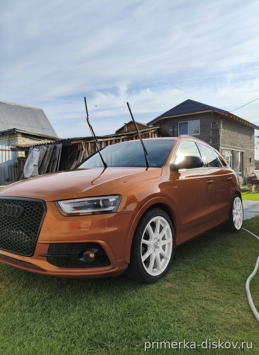Примерка дисков на AUDI Q3 I (8U) SUV 2011-2018