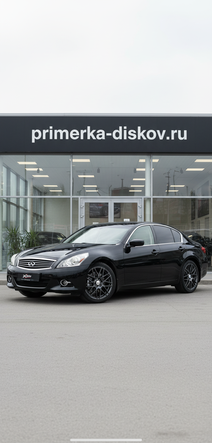 Примерка дисков на INFINITI G25 V36 Sedan 2011-2013