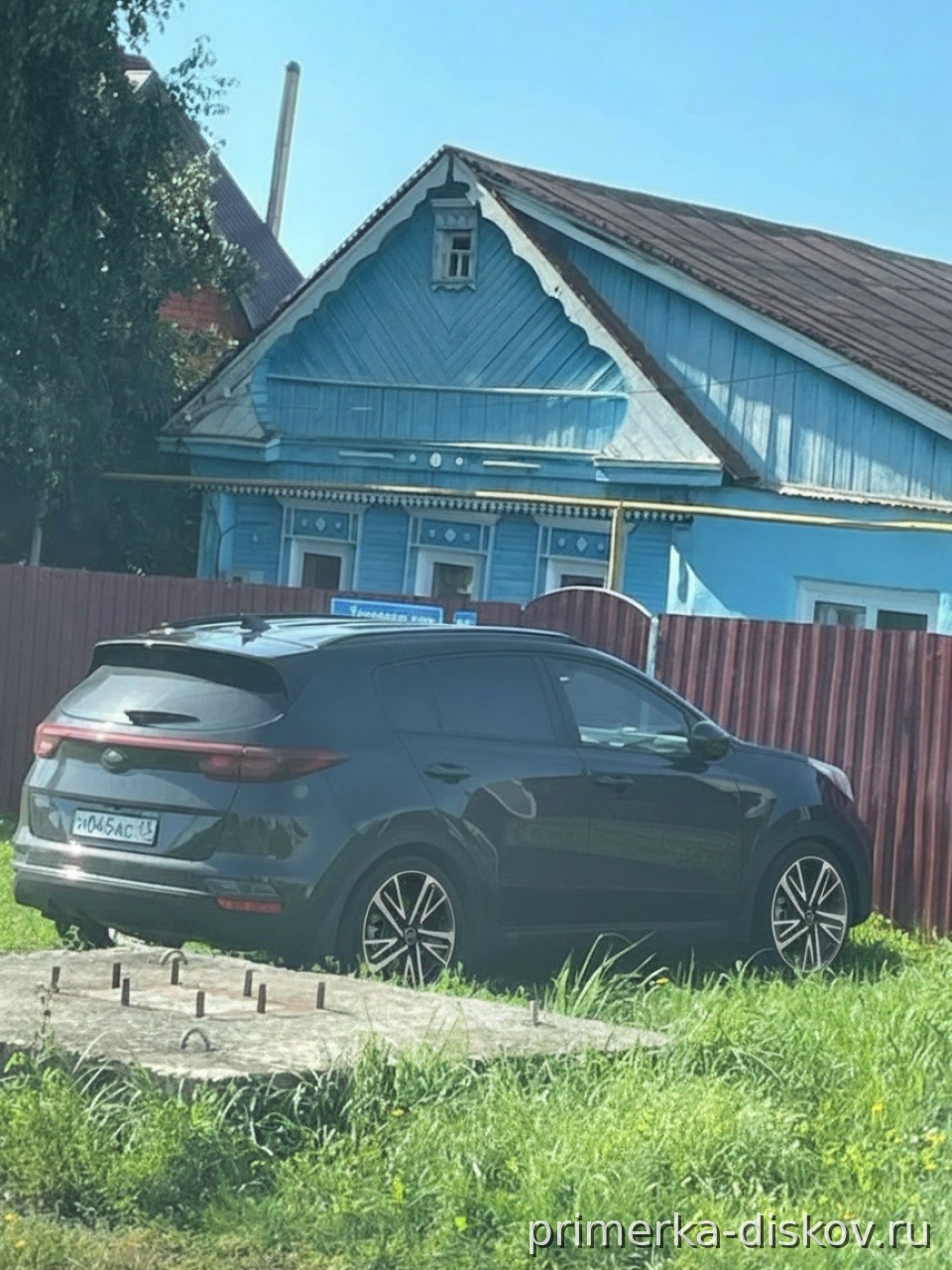 Примерка дисков на KIA Sportage IV (QL) SUV 2016-2022